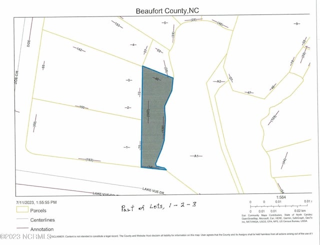 PondLots Lake Vue Drive, Aurora NC, 27806 land for sale