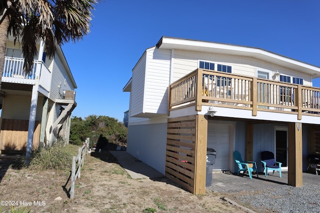 view of back of house