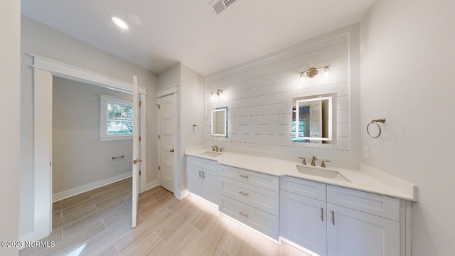 2090 Greenside Manor Dr Unit L-39, Ocean Isle Beach, NC 28469 - full bath featuring double vanity and wood finished floors