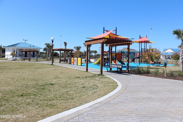 2090 Greenside Manor Dr Unit L-39, Ocean Isle Beach, NC 28469 - community jungle gym with a lawn