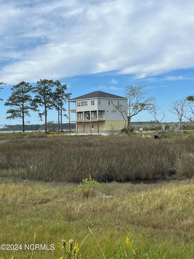 view of back of property