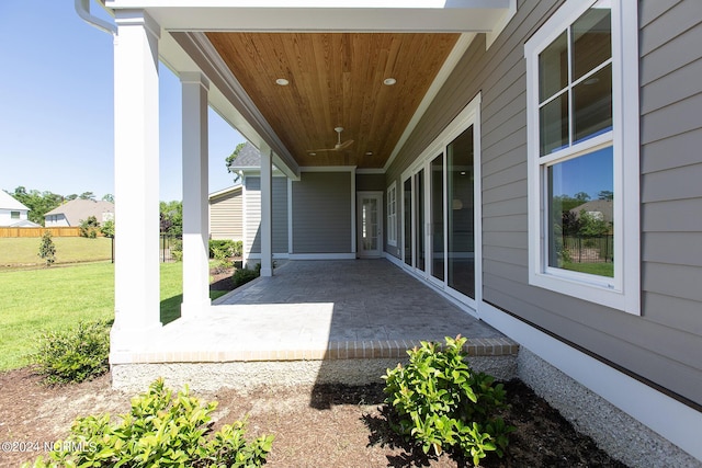 view of patio / terrace