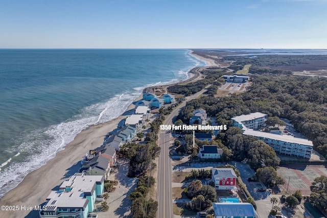 1350 S Fort Fisher Blvd, Kure Beach, NC 28449 - aerial view of expansive coastline