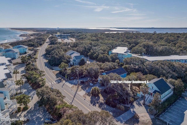 1350 S Fort Fisher Blvd, Kure Beach, NC 28449 - aerial view of a large body of water