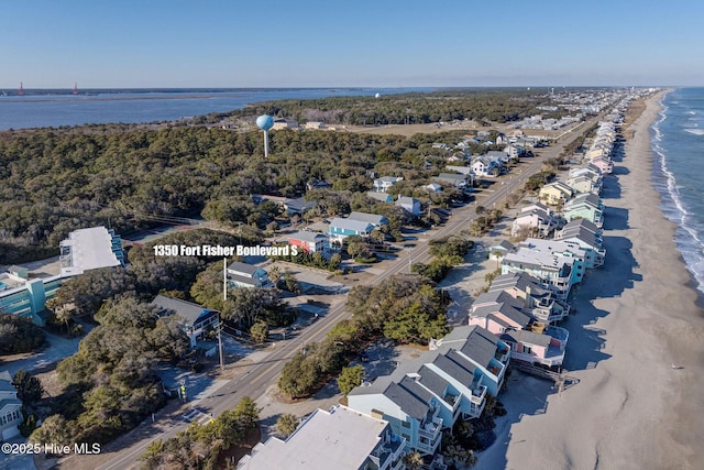 1350 S Fort Fisher Blvd, Kure Beach, NC 28449 - bird's eye view of a nearby body of water