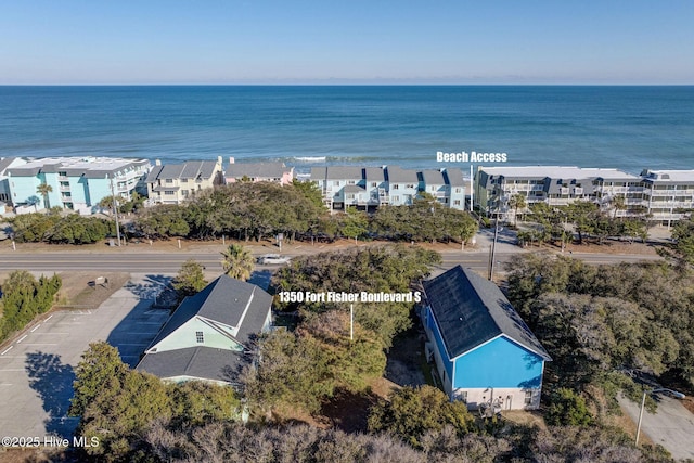 1350 S Fort Fisher Blvd, Kure Beach, NC 28449 - bird's eye view of a large body of water