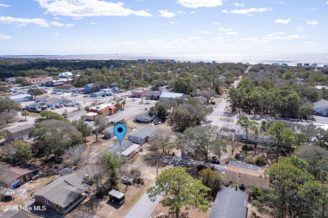 404 Mercer St, Oak Island, NC 28465 - drone / aerial view of a tree filled landscape