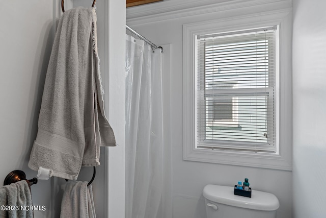 bathroom with toilet