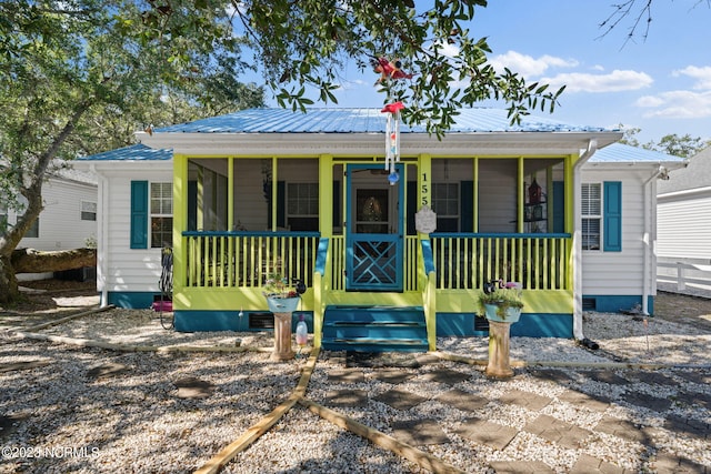 view of bungalow-style house