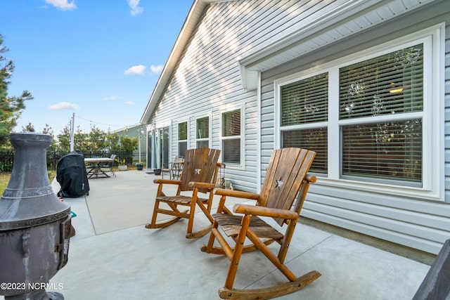 view of patio / terrace