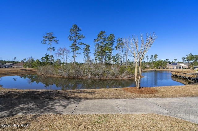 property view of water