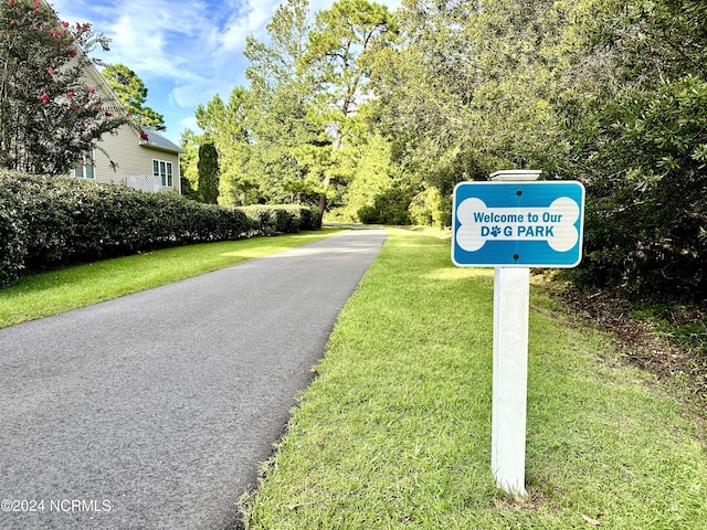 view of road