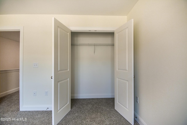 view of closet