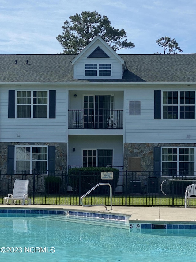 view of community pool
