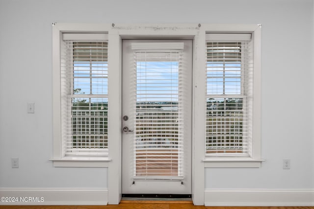 view of doorway