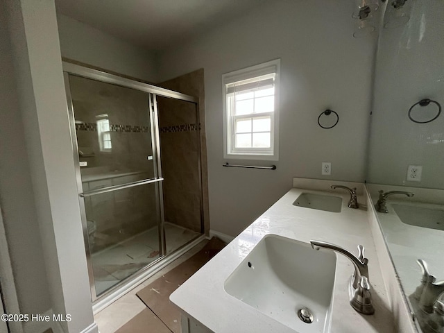 1224 Mandevilla Dr SE, Bolivia, NC 28422 - full bath with a shower stall and double vanity