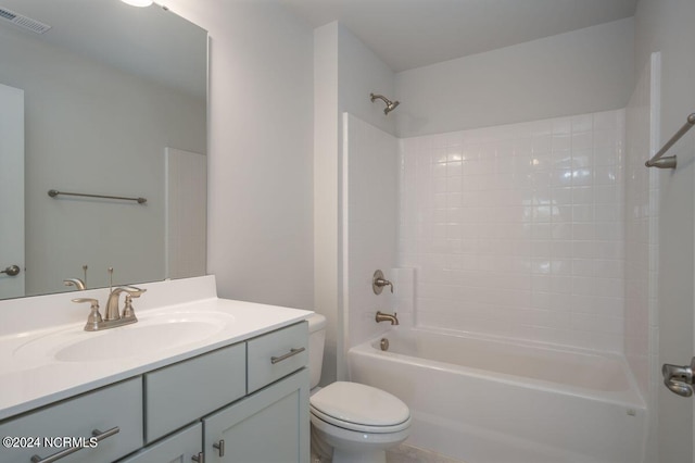 1224 Mandevilla Dr SE, Bolivia, NC 28422 - full bathroom with vanity, toilet, and shower / washtub combination