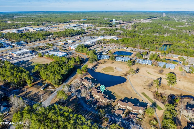 view of aerial view