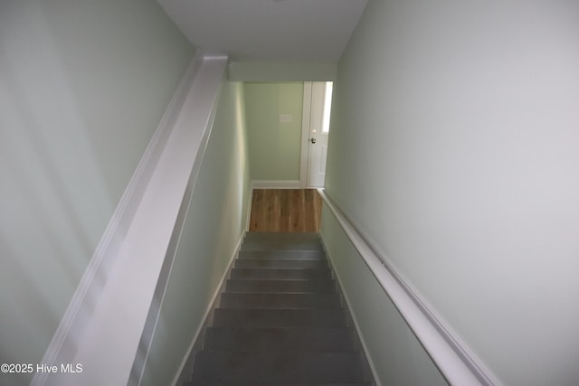 view of staircase