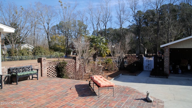 view of patio / terrace