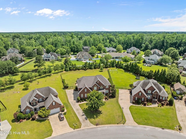 4441 Lagan Cir, Winterville, NC 28590 - aerial view of residential area with a forest