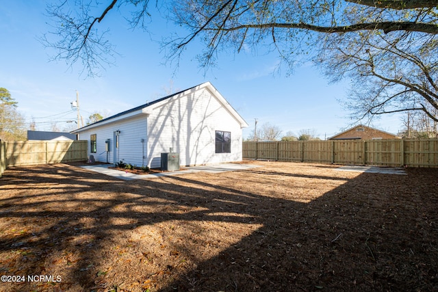 rear view of house with a patio