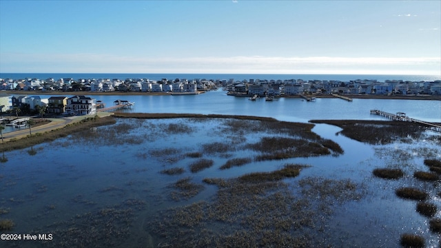 view of water feature