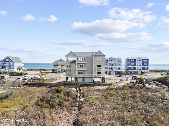 view of property featuring a water view