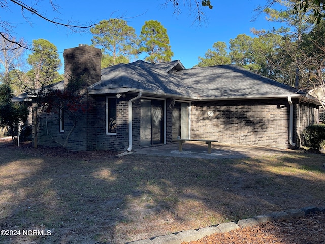 view of ranch-style home