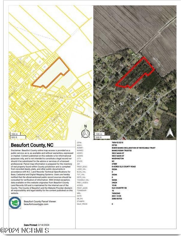 0 Old Country Rd, Belhaven NC, 27810 land for sale