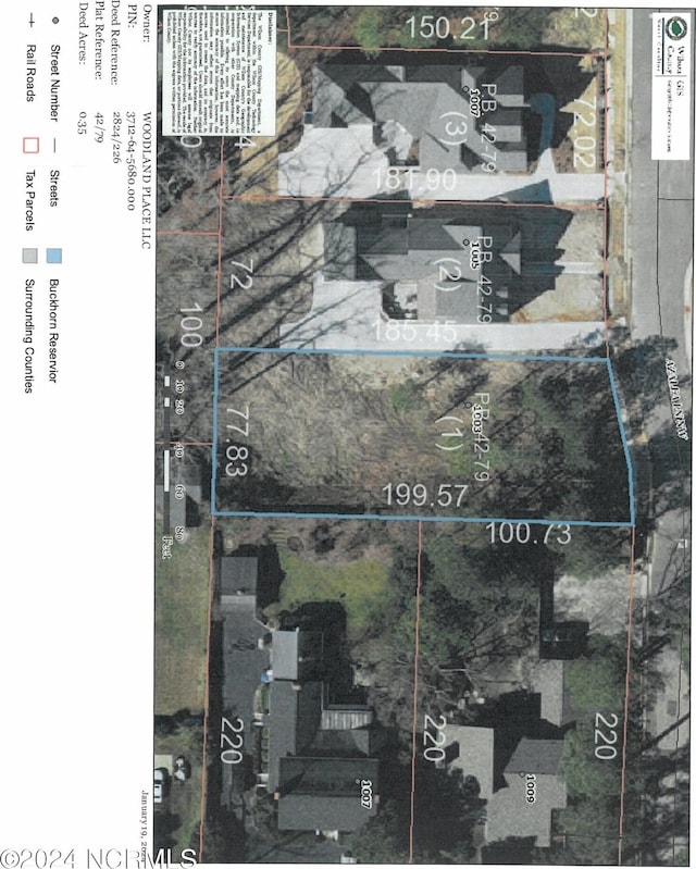 1003 Azalea Ln NW Unit 1, Wilson NC, 27893 land for sale