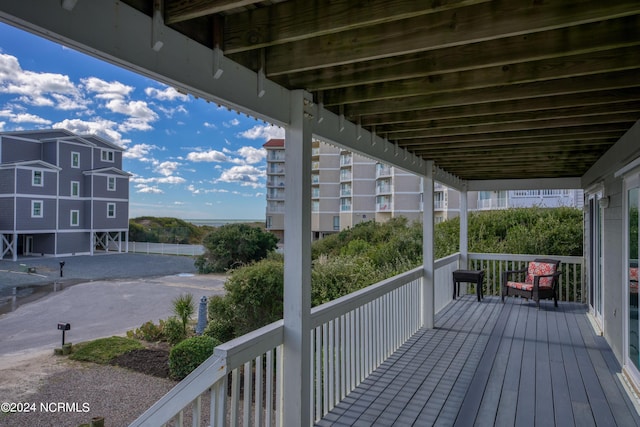 view of deck