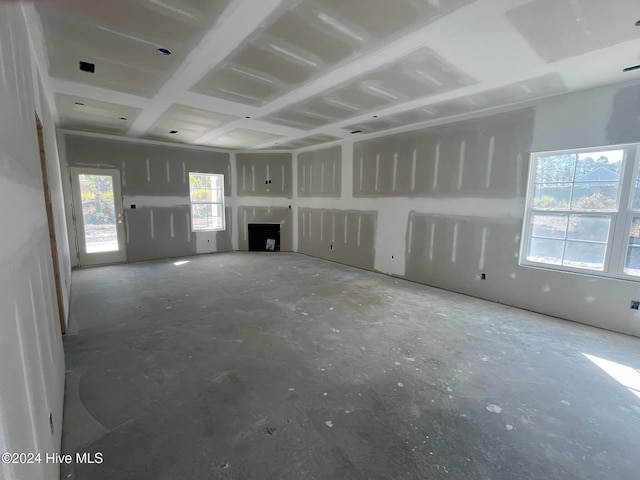 view of unfurnished living room