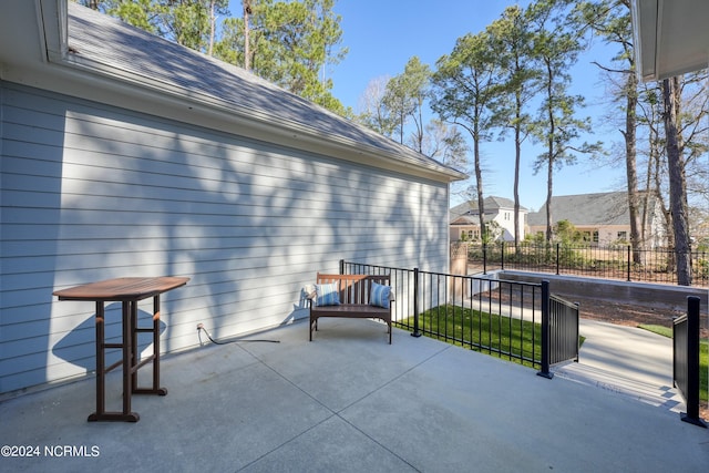 view of patio / terrace