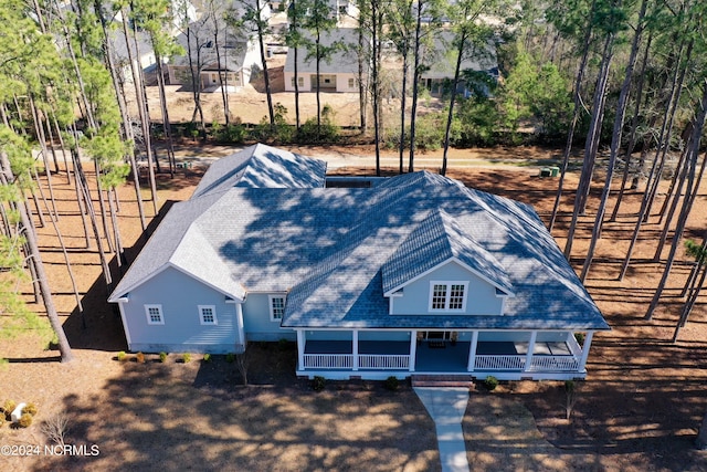 view of drone / aerial view