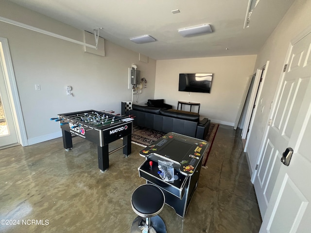 view of game room