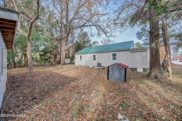 view of rear view of property