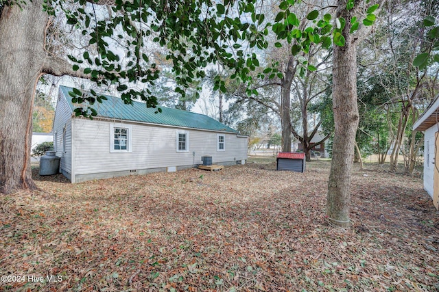 view of rear view of property