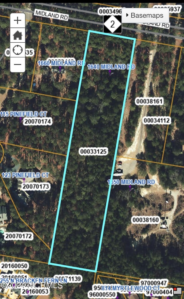 1640 Midland Rd, Southern Pines NC, 28387 land for sale