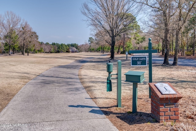 view of property's community