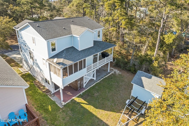 view of birds eye view of property