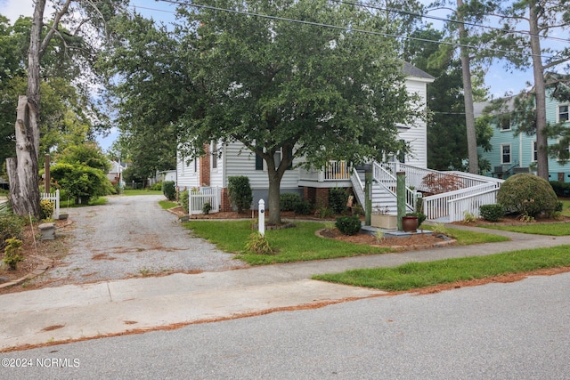 view of front of house