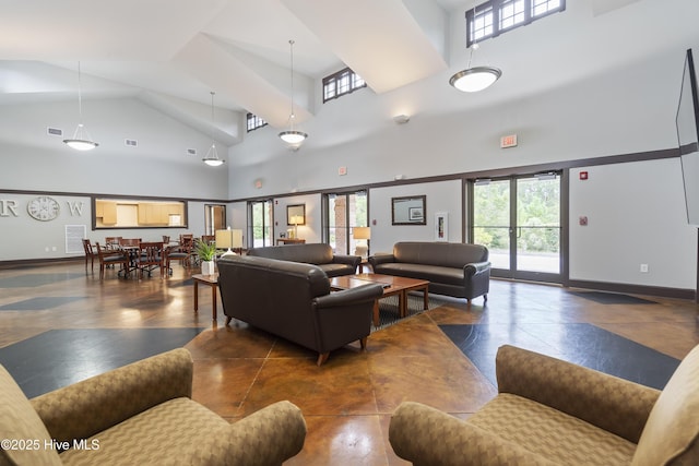 view of community lobby