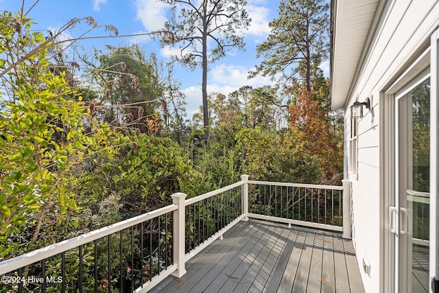 4865 Scarlet Sage Way, Shallotte, NC 28470 - view of wooden terrace