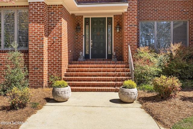 view of property entrance