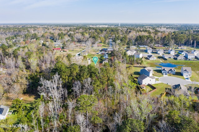 view of aerial view