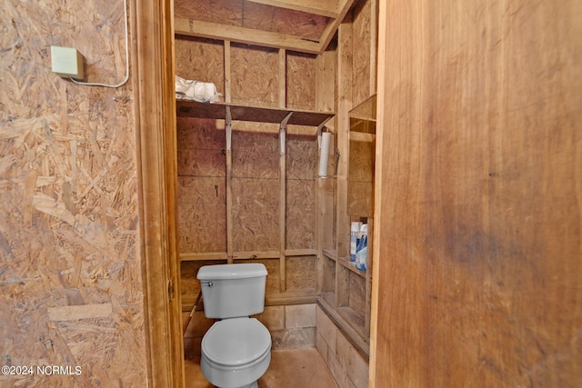 bathroom with toilet