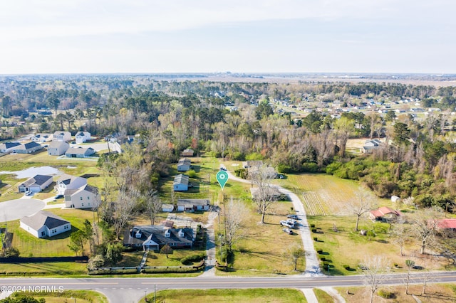 view of aerial view