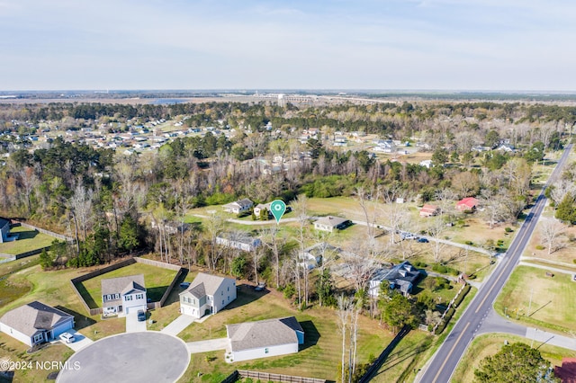 view of drone / aerial view