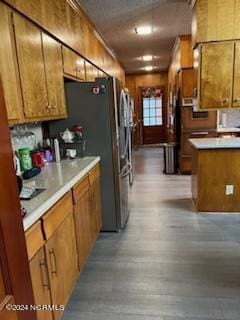 kitchen featuring hardwood / wood-style floors